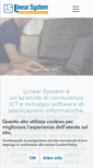 Mobile Screenshot of linearsystem.it