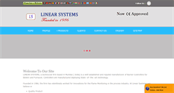 Desktop Screenshot of linearsystem.net